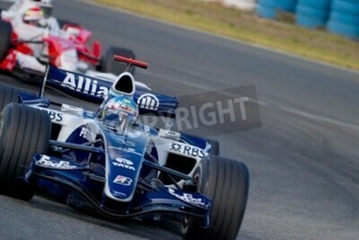 Fototapete Zwei Boliden Formel 1