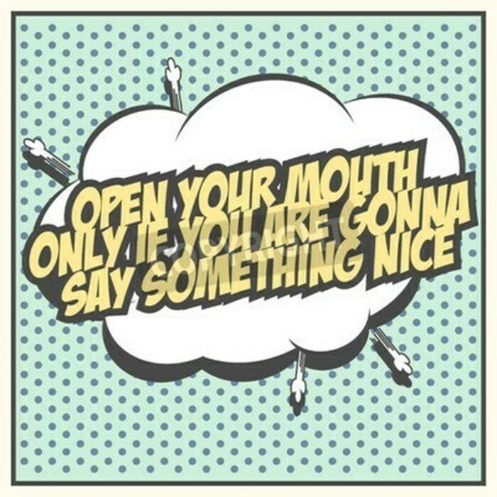 Poster Pop-Art-Typografie