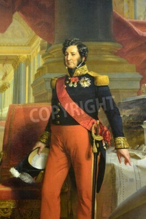 Bild Louis-Philippe I klassizistisches Porträt