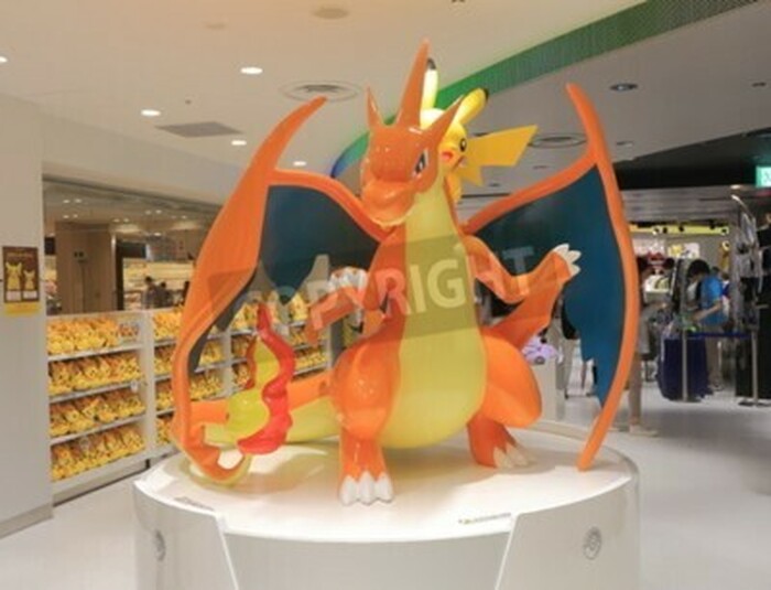 Fototapete Kleine Monster in Ausstellung