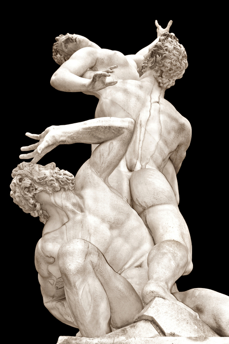 Bild Skulptur Raub der Sabinerinnen