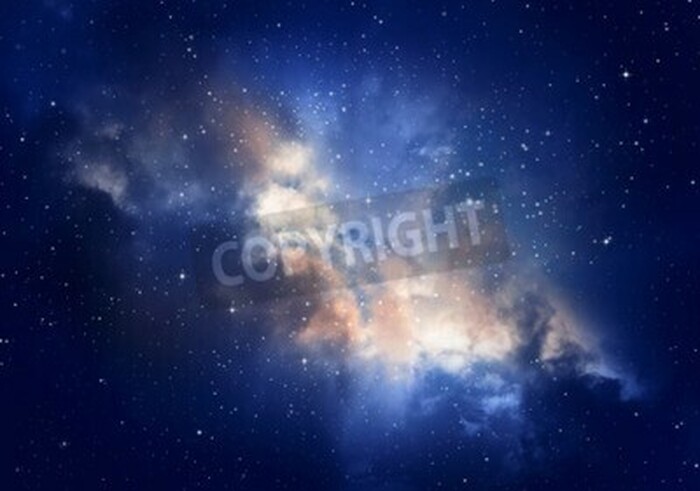 Fototapete Gestirnter Himmel