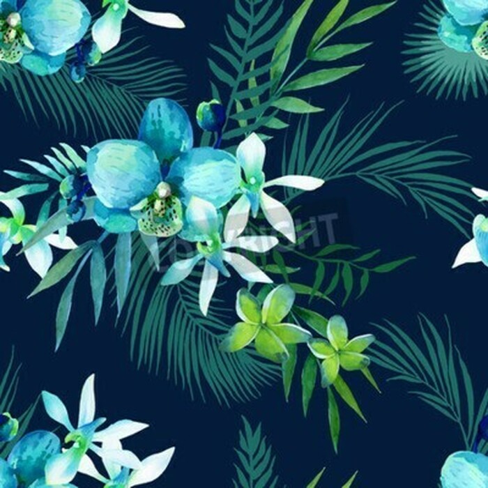 Fototapete Exotisches Motiv mit Natur