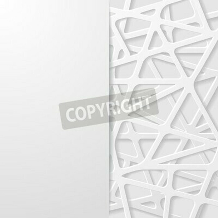 Fototapete Futuristisches Muster 3D