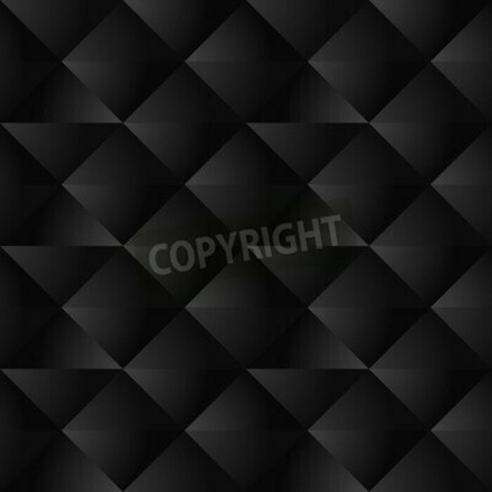 Fototapete Dunkles Muster 3D aus Dreiecken