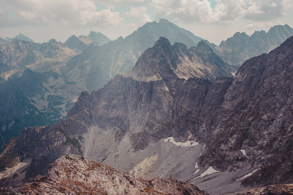 Panorama de la montagne