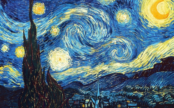 Vincent van gogh starry night