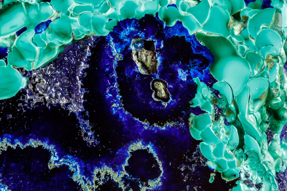 Azurite malachite