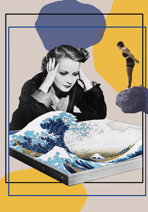 Saut dans la grande vague