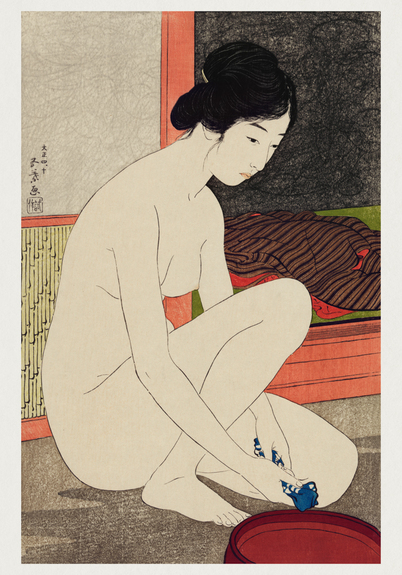 Femme japonaise nue