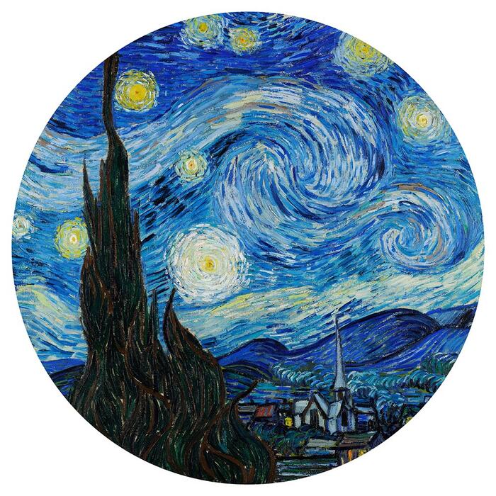 La nuit étoilée de van gogh