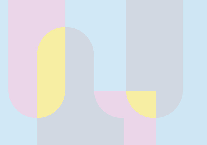 Pastels avec du bleu