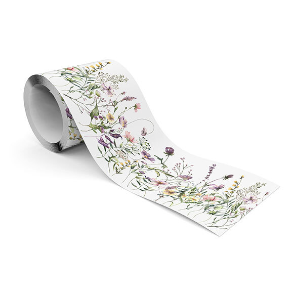 Frise murale les trésors des prairies