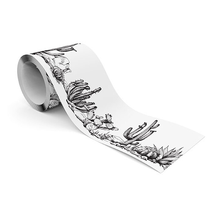 Frise murale cactus et agaves