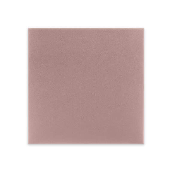 Panneau mural capitonné 30x30 rose carré