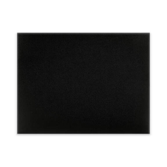 Panneau mural capitonné 40x30 noir rectangle