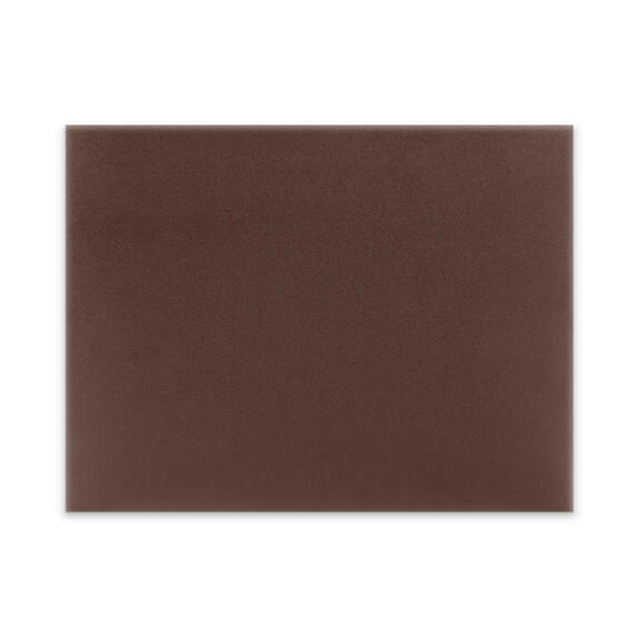 Panneau mural capitonné 40x30 marron rectangle