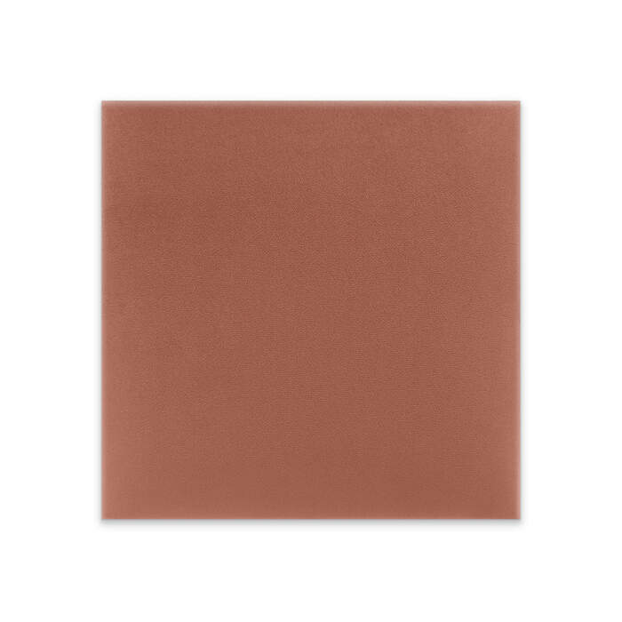 Panneau mural capitonné 40x40 rose foncé carré