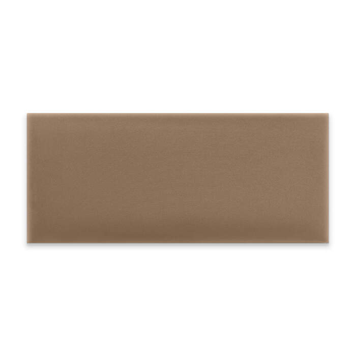Panneau mural capitonné 70x30 beige rectangle