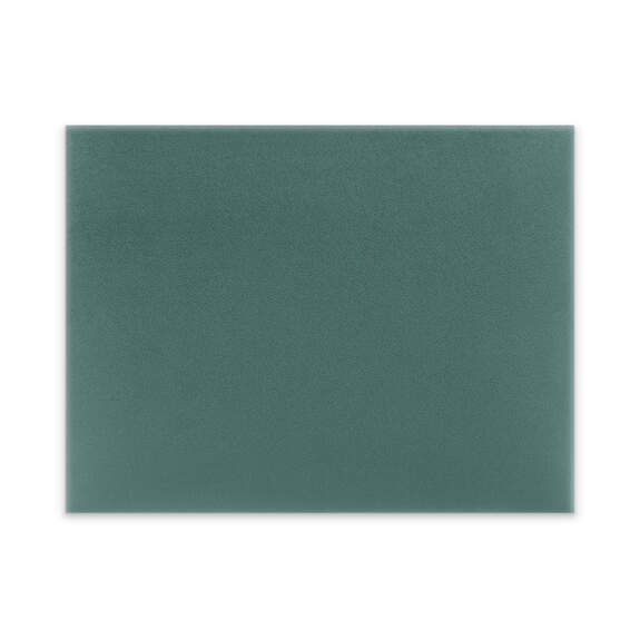 Panneau mural capitonné 40x30 turquoise rectangle