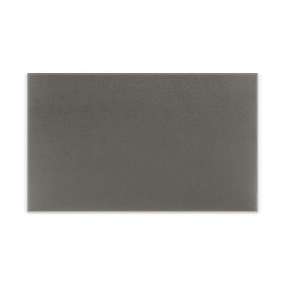 Panneau mural capitonné 50x30 gris clair rectangle