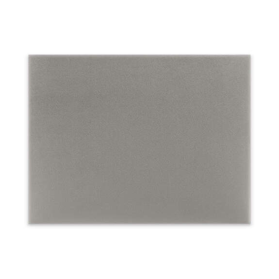 Panneau mural capitonné 40x30 gris clair rectangle