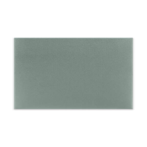Panneau mural capitonné 50x30 vert menthe rectangle