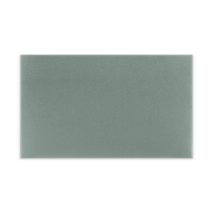 Panneau mural capitonné 50x30 vert menthe rectangle