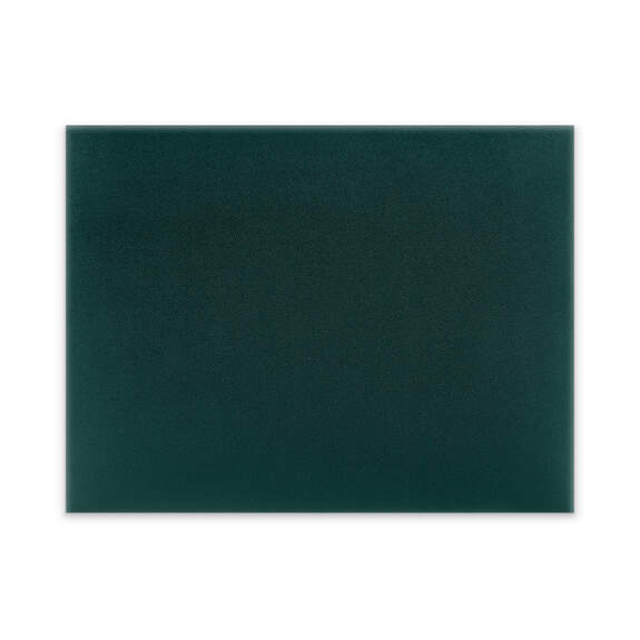 Panneau mural capitonné 40x30 vert émeraude rectangle