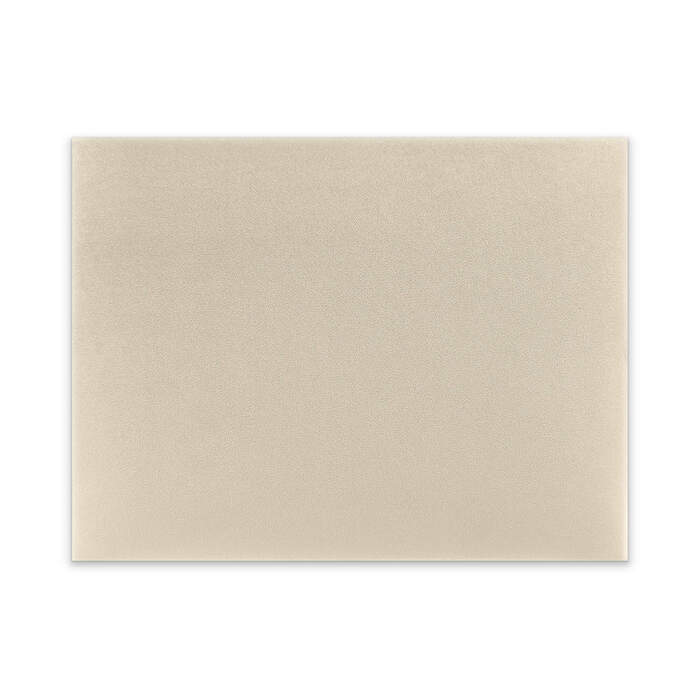 Panneau mural capitonné 40x30 écru rectangle