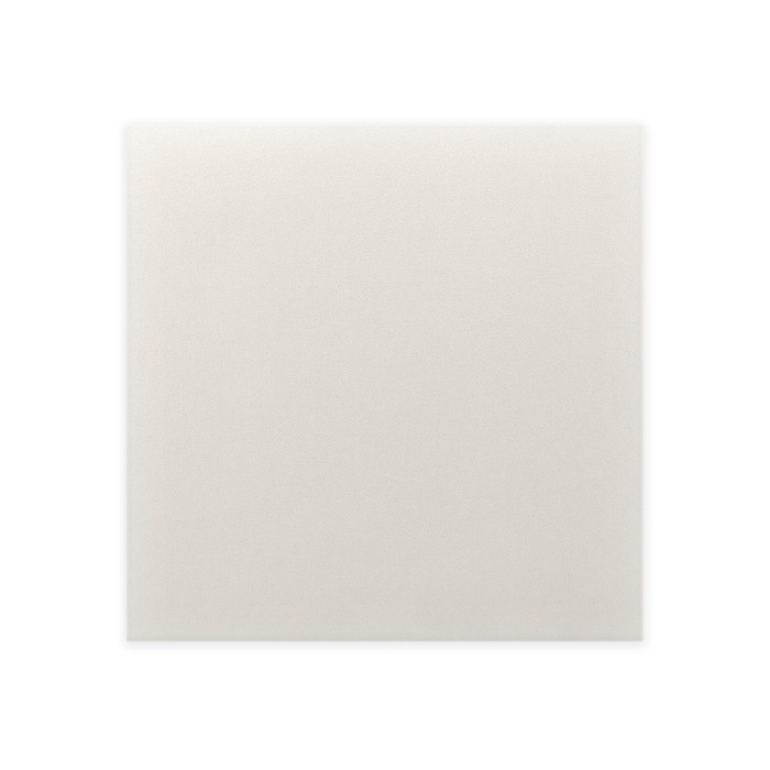 Panneau mural capitonné éco-cuir 40x40 carré crème