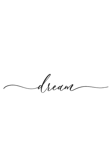 Texte minimaliste dream