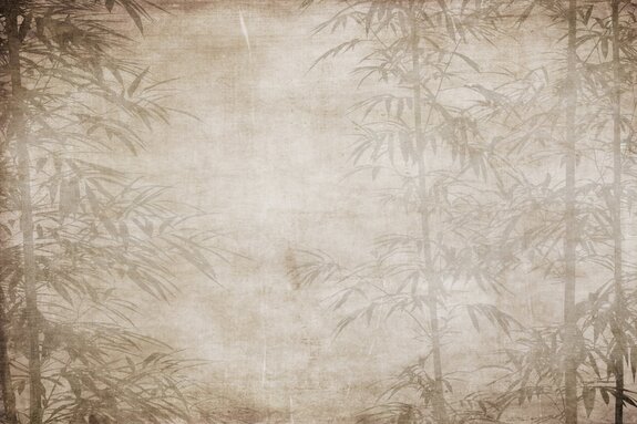 Imitation d'une forêt tropicale sur papier