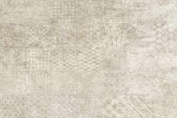 Formes délicates dans le motif des carreaux