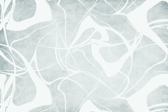 Lignes blanches sur fond gris dans le style scandinave