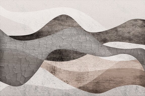 Imitation texturée des dunes du désert