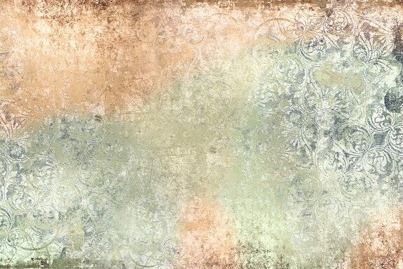 Motif ornemental de style rétro