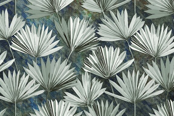 Imitation d'un éventail d'acier de feuilles