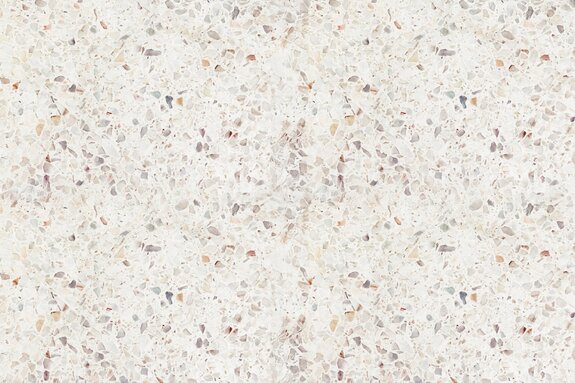 Motif en pierre sur fond beige