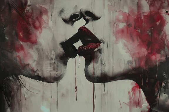 Dessin subtil du corps féminin