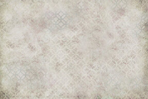 Motif ornemental sur une imitation de mur délicate