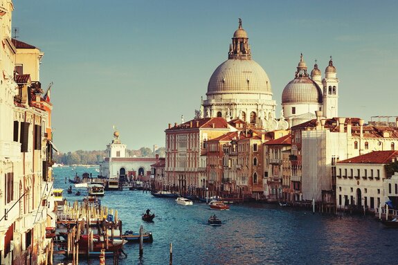 Ancienne cathédrale santa maria della salute à venise