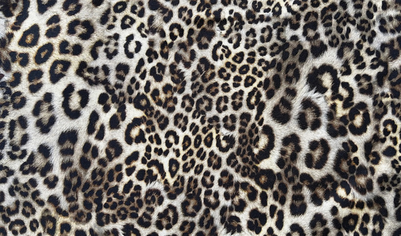 Motif léopard avec une texture délicate