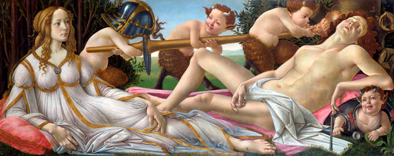 Vénus et mars, le visage mythologique du sentiment