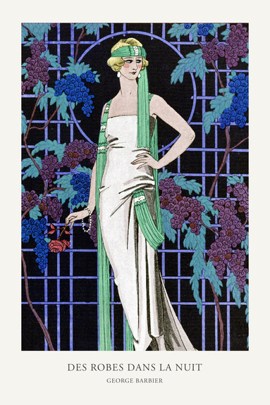 Un portrait subtil d&#39;une femme dans un monde de fleurs et de feuilles