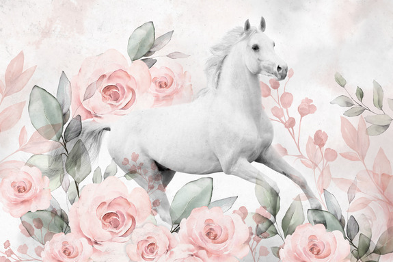 Gallop among the roses (1 part) wide