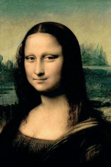 Portrait d&#39;une femme mona lisa