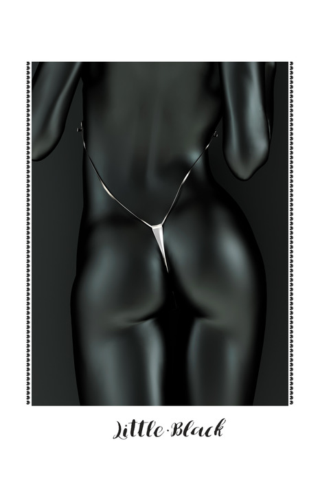 Silhouette sombre d'une femme dans une approche artistique