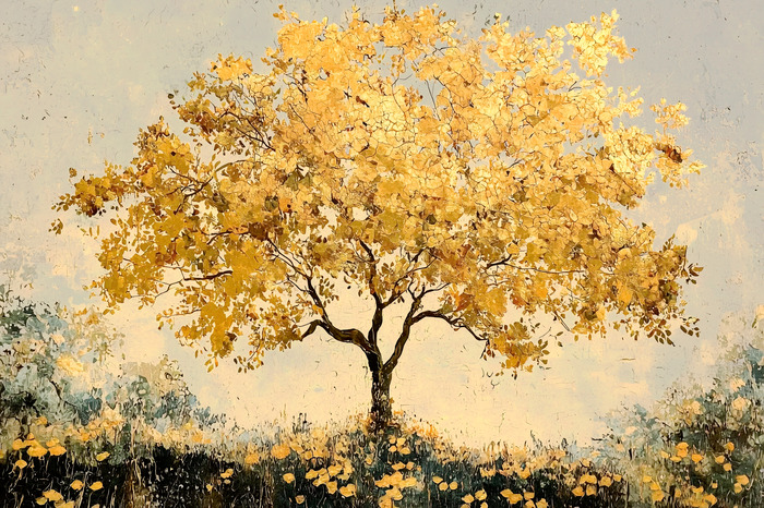 Un arbre aux couleurs d'automne