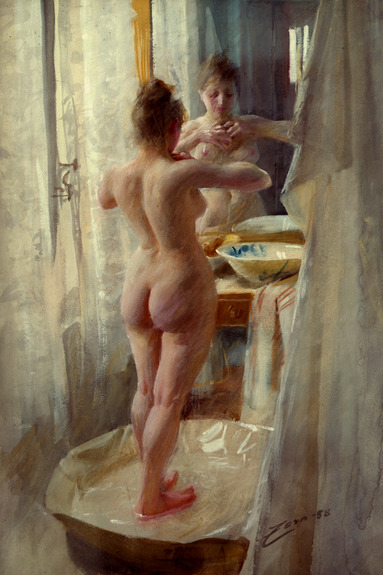 Une silhouette délicate baignée par la lumière du jour